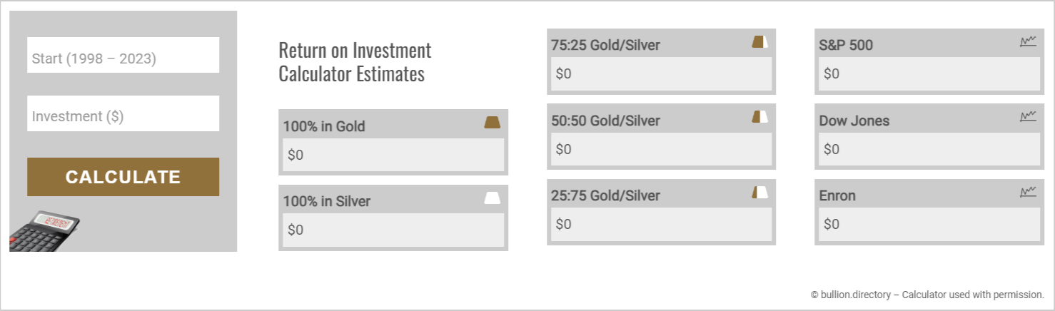 Return on Investment Calculator Preview