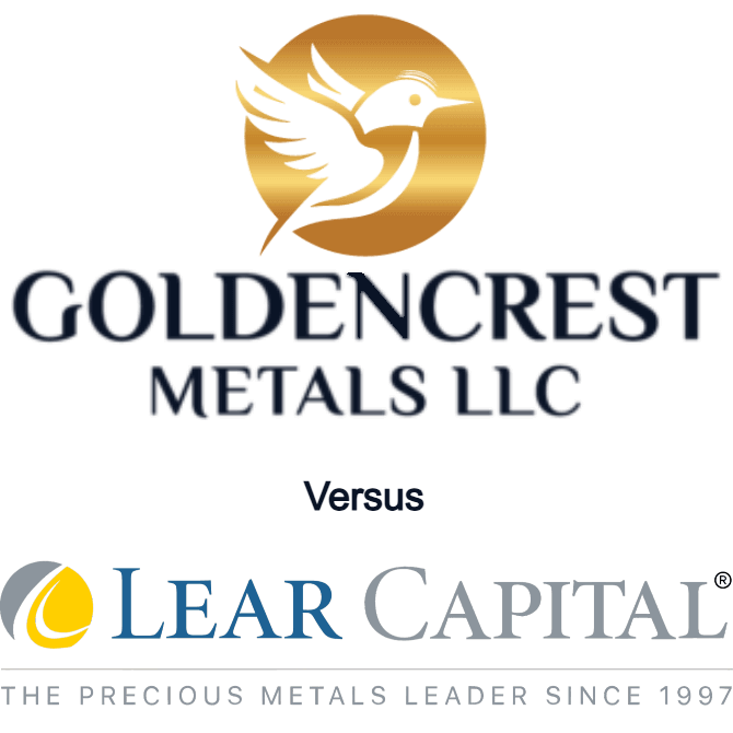 GoldenCrest Metals vs Lear Capital